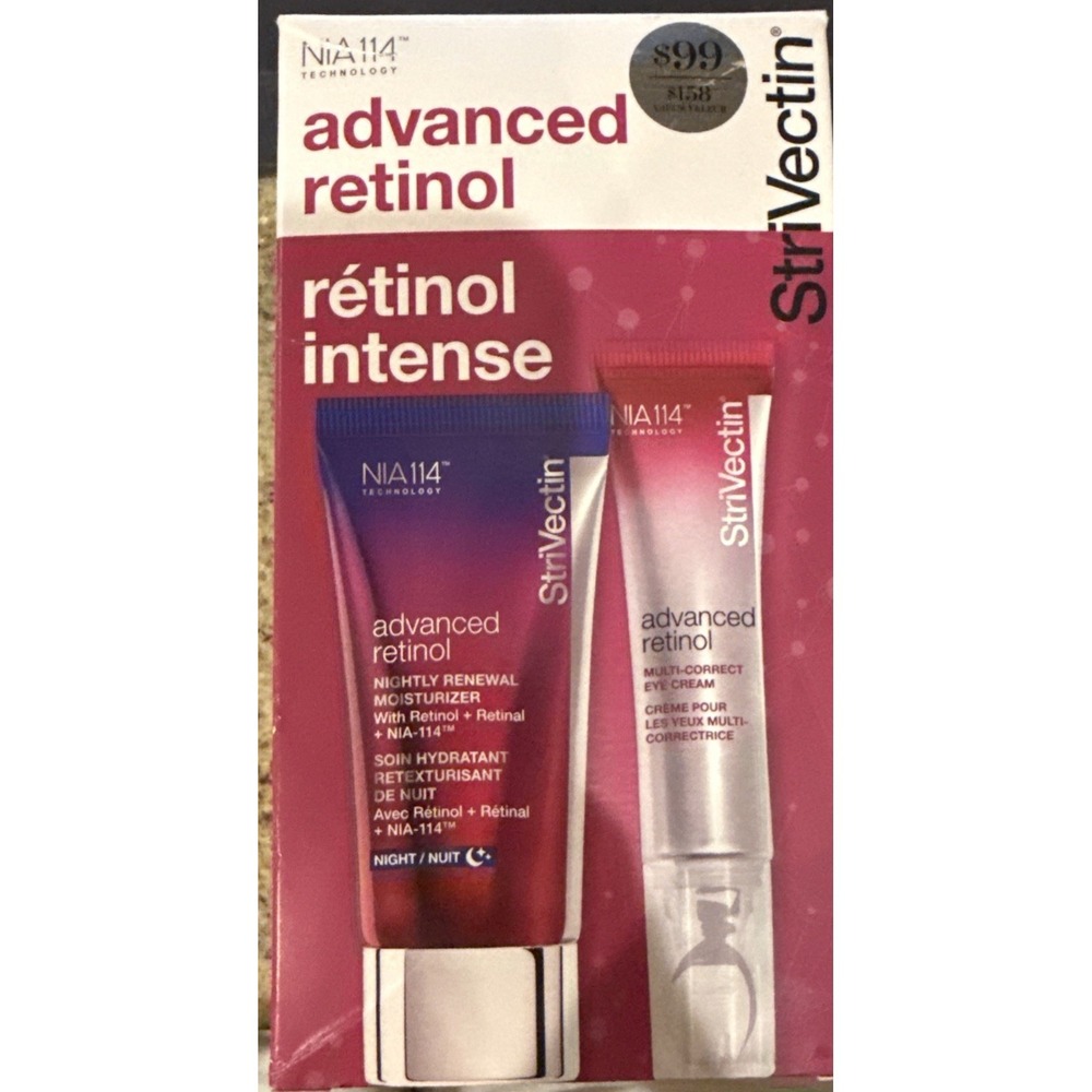 StriVectin Discovery Series Advanced Retinol Eye Cream & Moisturizer Set $158